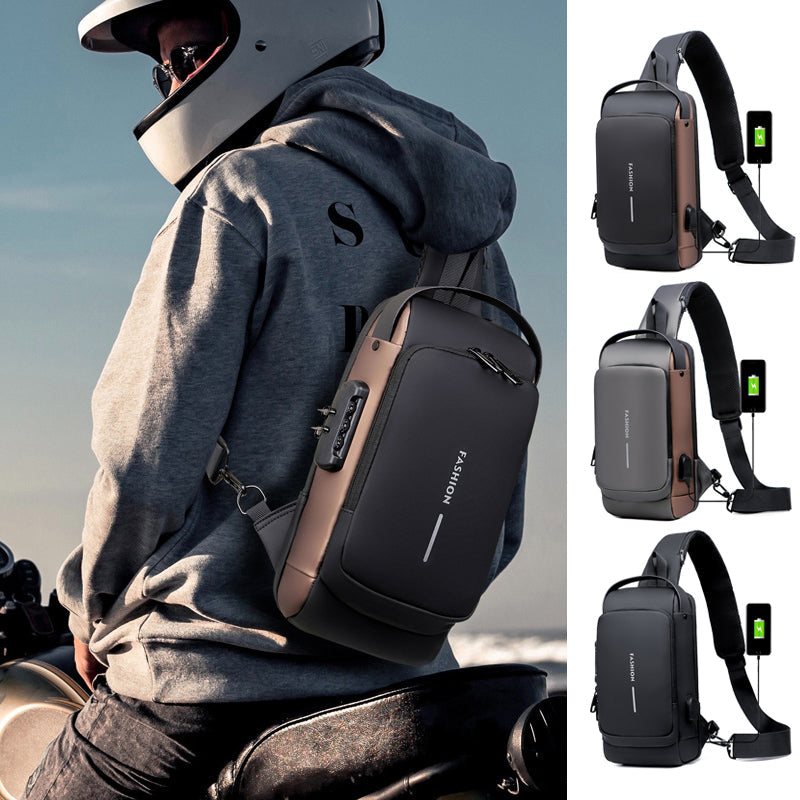 Moto tas | Multifunctionele Anti-diefstal schoudertas | 50% Korting