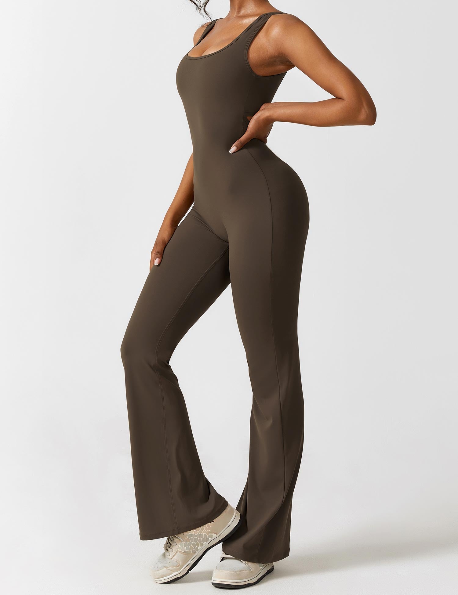 Pilar™ | Jumpsuit met V Rug | 50% Korting