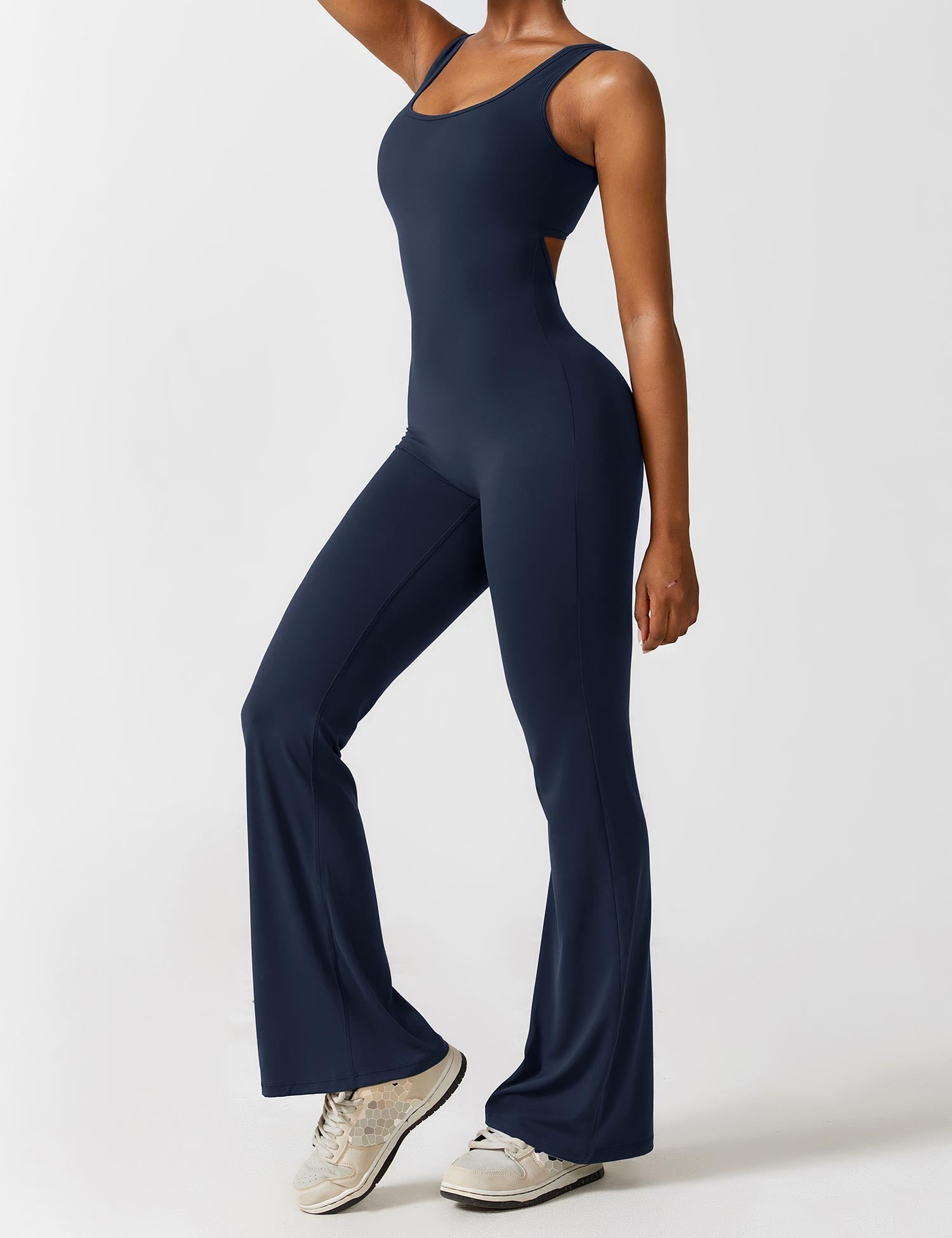 Pilar™ | Jumpsuit met V Rug | 50% Korting